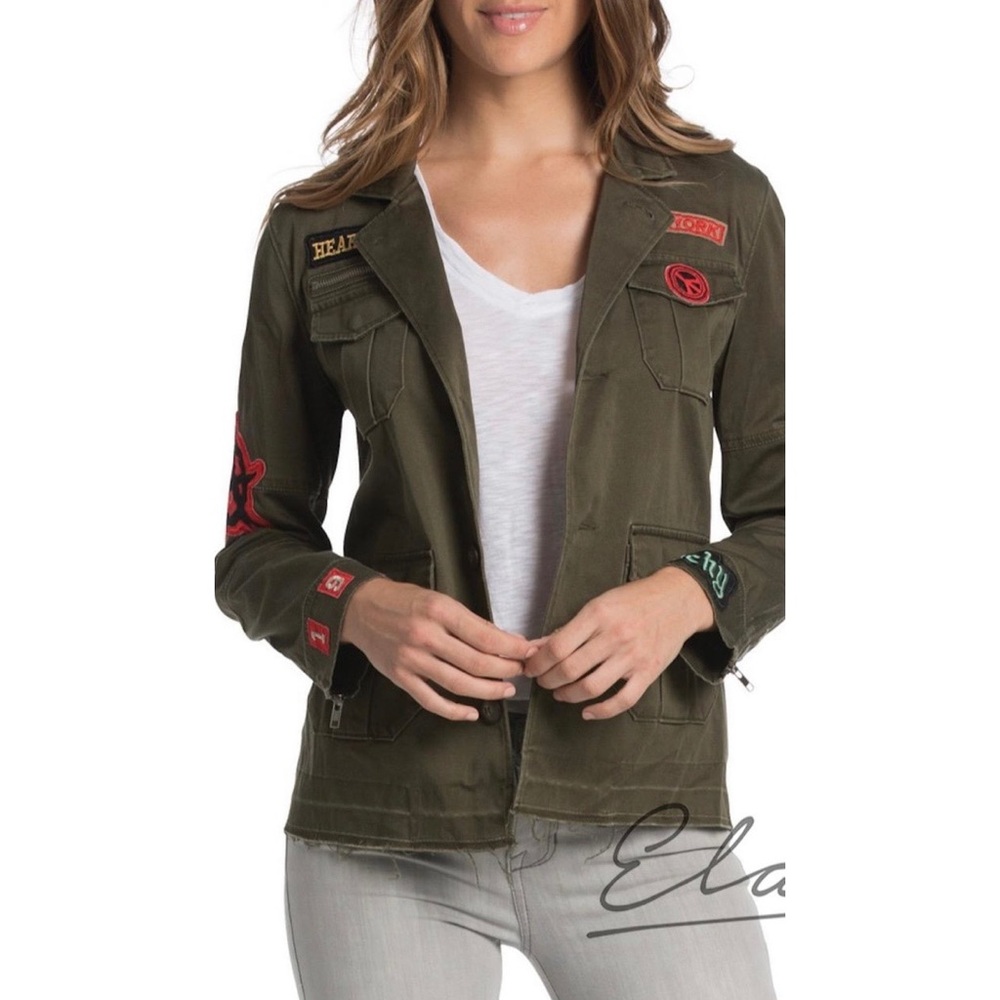 Elan Jacket With Patches